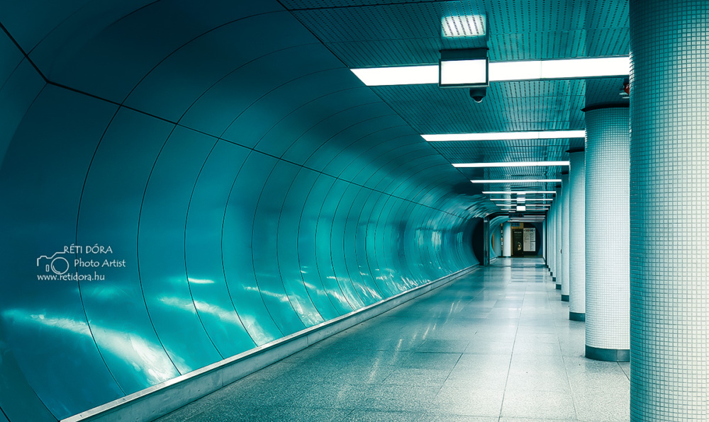 M3 metro, Deák Ferenc tér - ipari fotózás - Réti Dóra